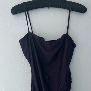 Dark Purple Homecoming Dress